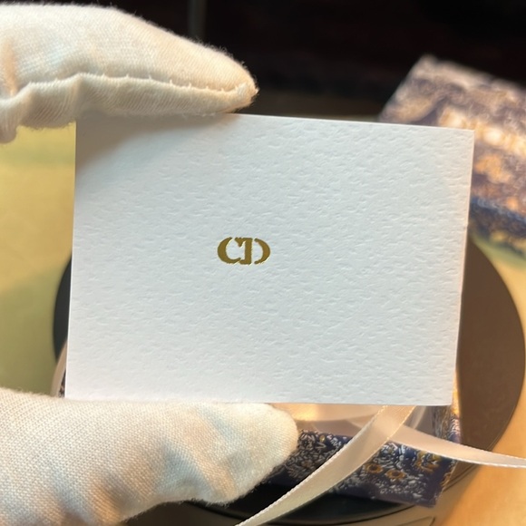 DIOR CD & FAUX PEARL COSTUME JEWELRY RING SIZE S - Picture 6 of 14